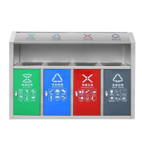 鑫睿辉 四分类垃圾桶 2800*800*1800mm 个