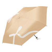 天堂 卡通五折伞黑胶伞面防紫外线通用晴雨伞