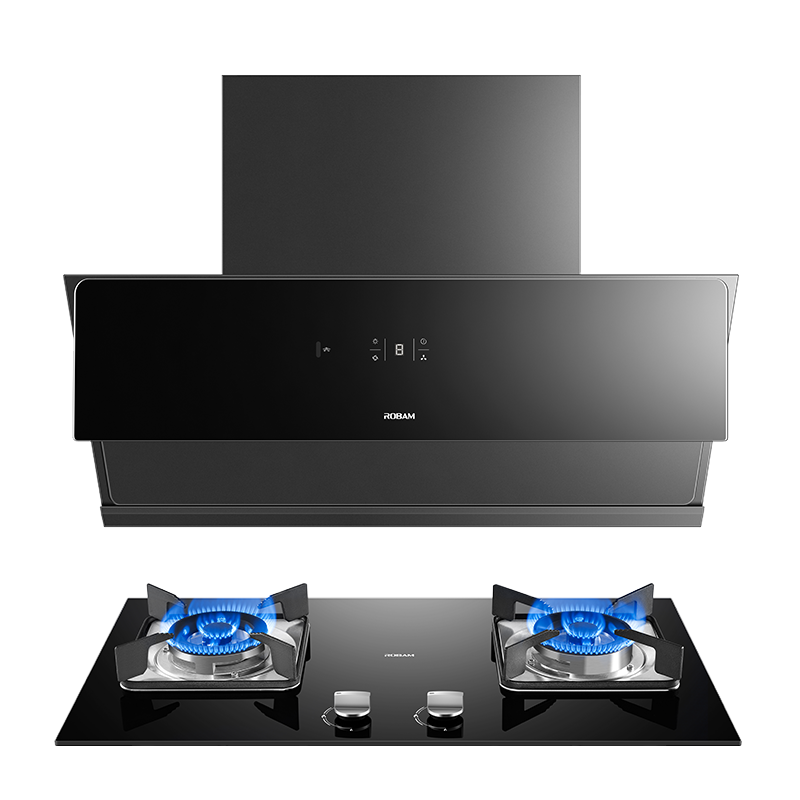老板(ROBAM)烟灶套餐 升级23m³ 油烟机灶具套装 煤气灶油烟机套装 烟机灶具 28X02S+30B5X