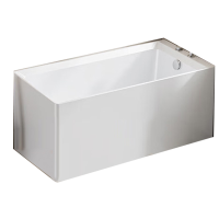 九牧(JOMOO)浴缸家用成人小户型洗澡泡澡池浴室沐浴独立亚克力方形艺术浴缸YR