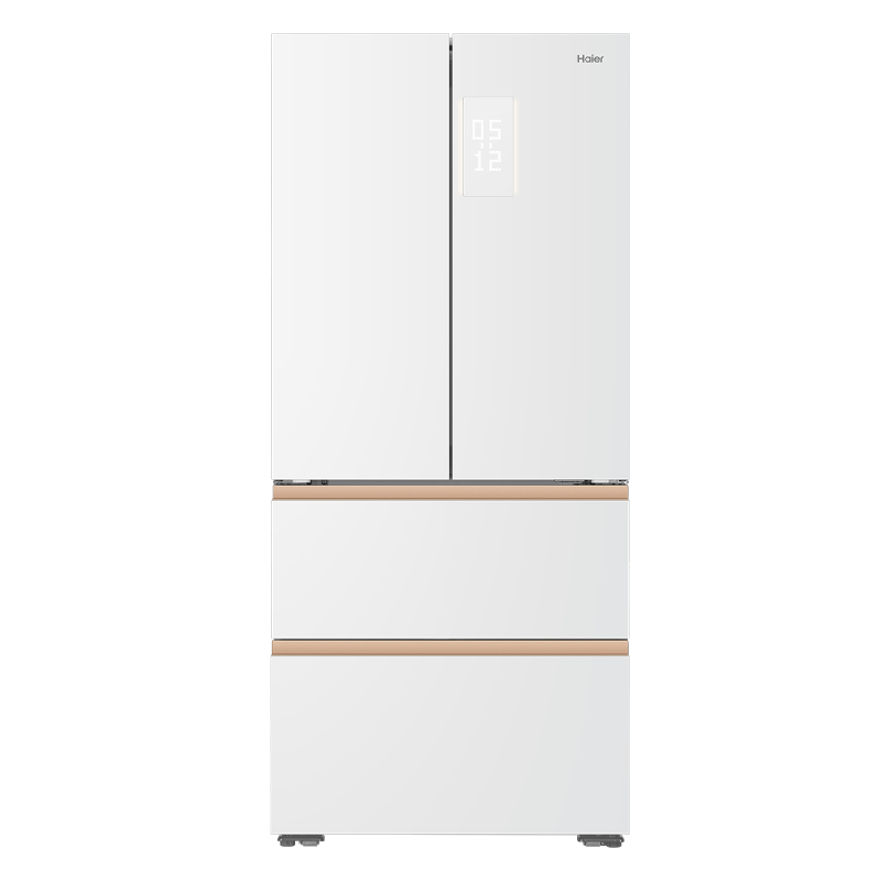 海尔(Haier)风吹麦浪系列512L法式冰箱全空间保鲜超薄零距离嵌入全自动制冰机BCD-512WGHFDBGVSU1