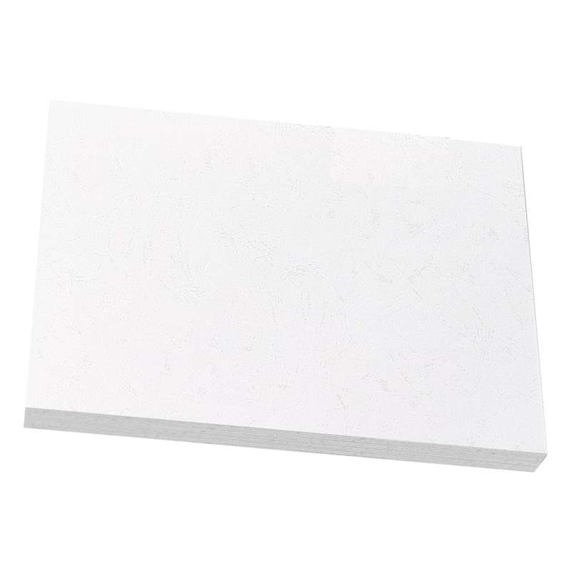 旗胜 彩色皮纹纸180g白色 A4 包