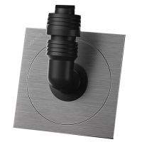 九牧(JOMOO)地漏洗衣机地漏排水地漏镍拉丝大排量淋浴地漏92540