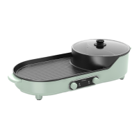 康佳电烧烤炉60cm涮烤一体鸳鸯锅KEG-W100F