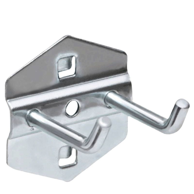 鑫睿辉 洞洞板挂钩 双钩50mm 个