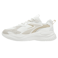 361°运动鞋女鞋新款轻便休闲鞋全革防泼水防滑老爹鞋鞋子