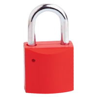 鸿灵睿芯GS32 30mm*28mm 合金+ABS 挂锁(计价单位:个)红色