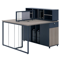 宜掌柜 屏风 办公 桌