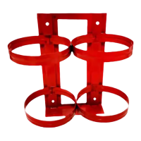 晨以橙 灭火器固定架挂架 连体可挂3/4kg 个