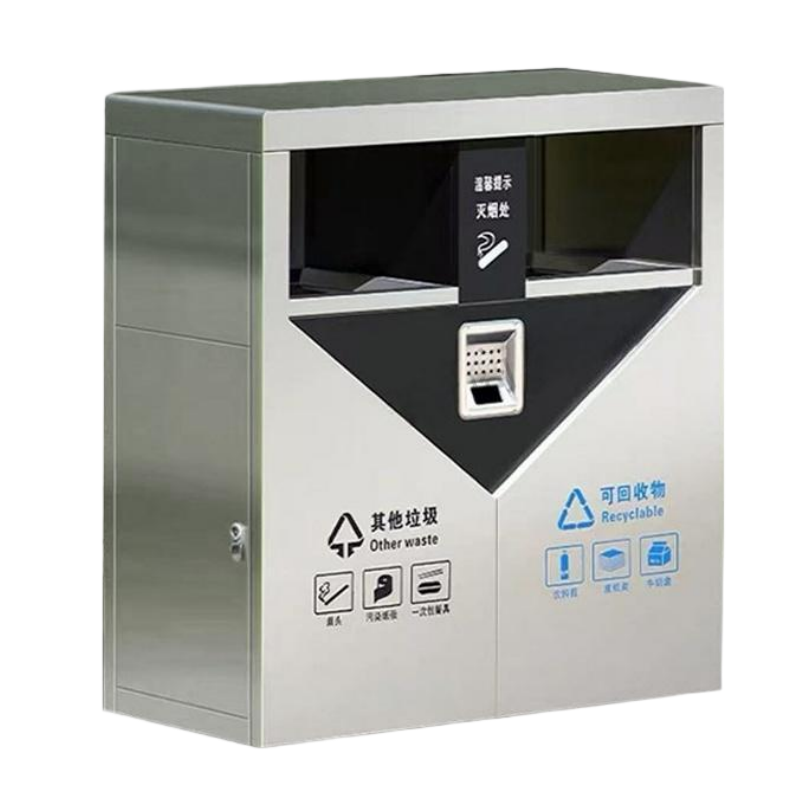 鑫睿辉 不锈钢垃圾桶 90*36*95cm 个