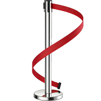 斯赞 不锈钢隔离伸缩带 2米线 个