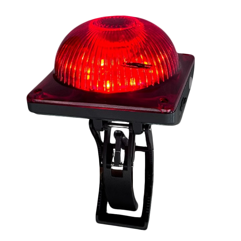 鸿灵睿芯RX-JSD18 DC3.7V 5W IP66 10HZ LED太阳能声光警示灯(计价单位:盏)黑色