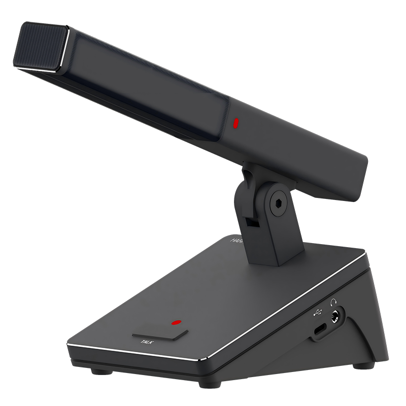 鹅颈方形短杆话筒 HARRERE-HT33F