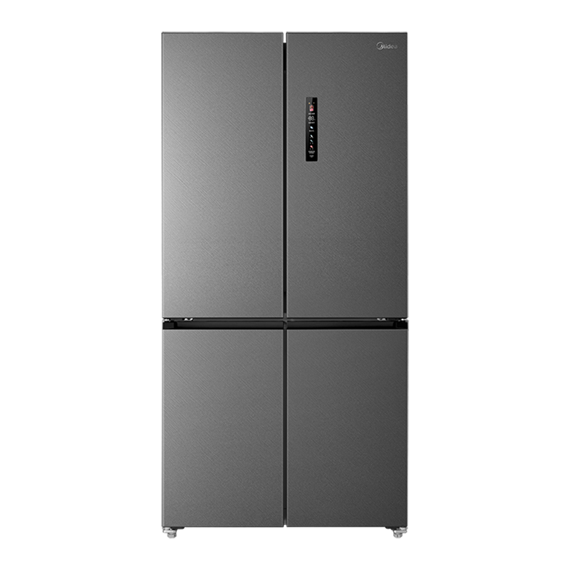 美的(Midea)559升法式十字四开门自动制冰冰箱底部散热超薄纯平全嵌一级变频家用冰箱BCD-559WUSIPZM(E