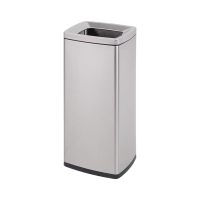 秦泰(Cqint) QTRASH-R 上开口直投垃圾桶 30L 银色