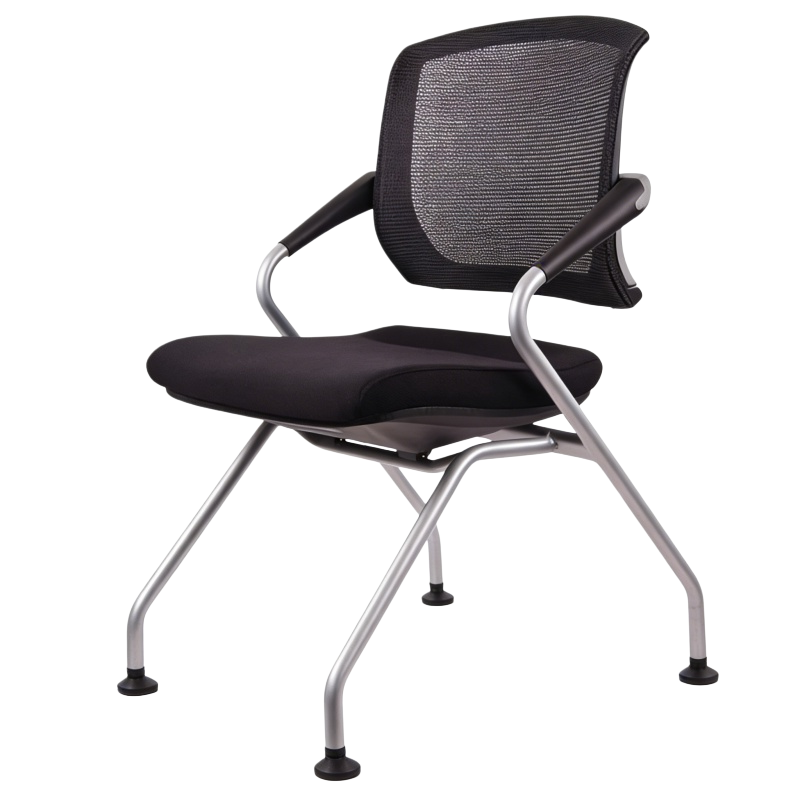 义尊办公椅网布靠背款把