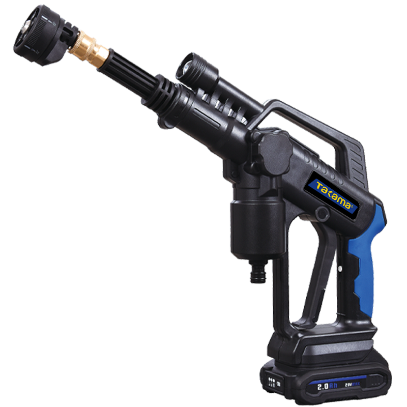 高松 takama充电式清洗机锂电洗车机工业级 807020 20V 两电一充 个(807020)