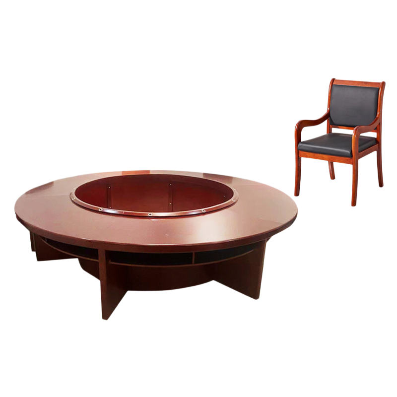 豫汉迎圆形会议桌