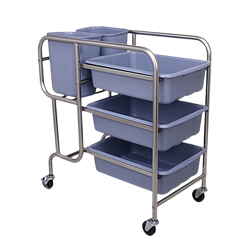 赛颐盛不锈钢收餐车