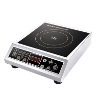 德玛太3500电磁炉电磁灶大功率爆炒炒菜电磁炉家用电炒炉锅不锈钢包钢按键款平面电磁炉