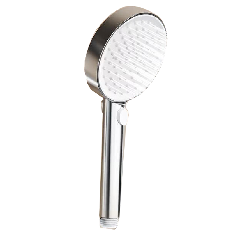 九牧(JOMOO)淋浴花洒头单头一键止水小孔增压手持洗澡喷头S261011-2B01-1