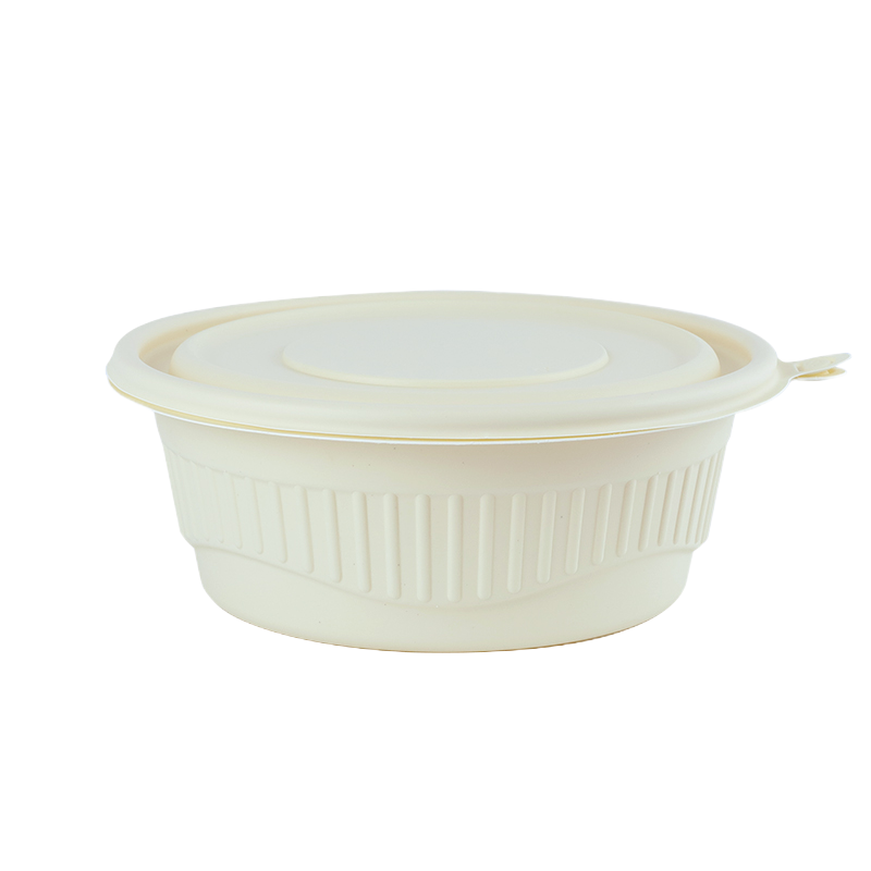 熊晟 一次性降解饭碗餐盒 600ml 300个/箱