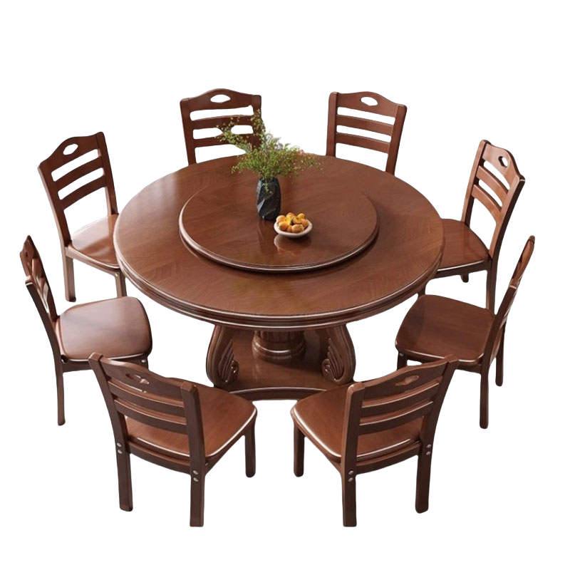 宜掌柜圆形餐桌椅