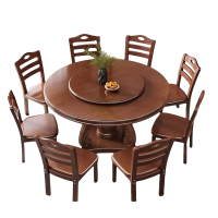 宜掌柜圆形餐桌椅