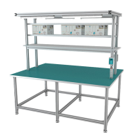 桃锦堂双面带灯工作台