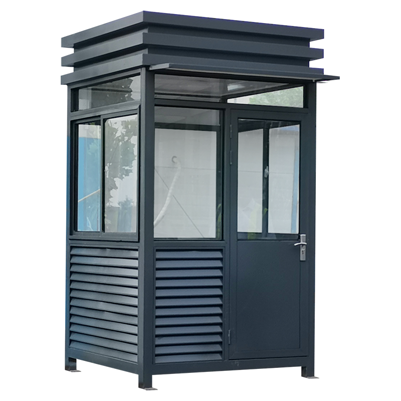 盛辉嘉业 执勤岗亭室户外治安形象防玻璃站岗不锈钢结构保安亭岗楼