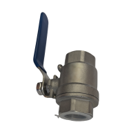 DERKAHE 二片式不锈钢球阀 DN40 1.5寸 个