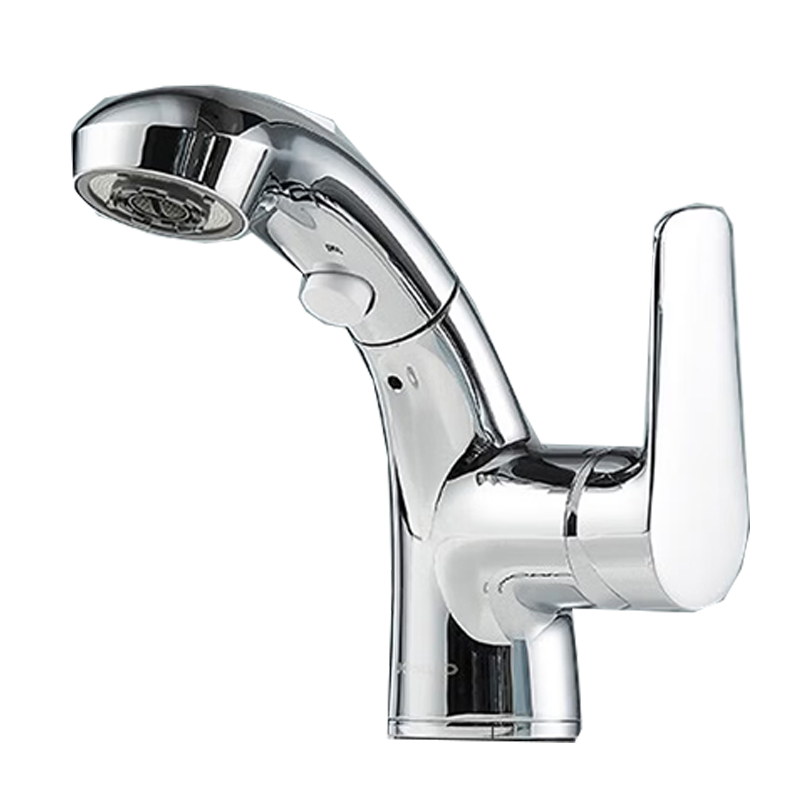 九牧(JOMOO)面盆水龙头万向冷热单孔龙头洗脸洗手盆便捷快装卫生间浴室柜龙头32374-609/1B-Z