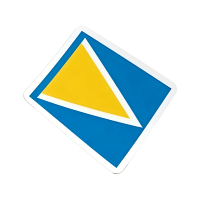 鑫睿辉 不干胶信号标识标牌 150*150mm 张