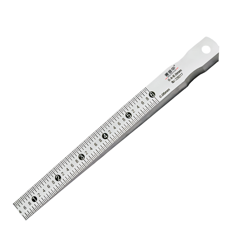 菁普华 斜面缝隙楔形塞尺 0.2-4mm 刻度:0.05mm 把