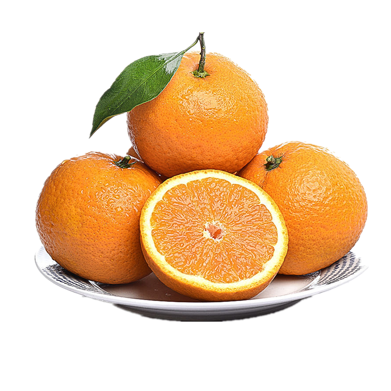 [鲜贝达]青见果冻橙5斤[单果80mm]橙子 维C VC
