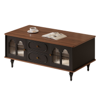 宜掌柜木质茶几