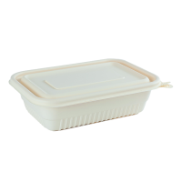 熊晟 环保一次性外卖饭盒 650ml 300个/箱