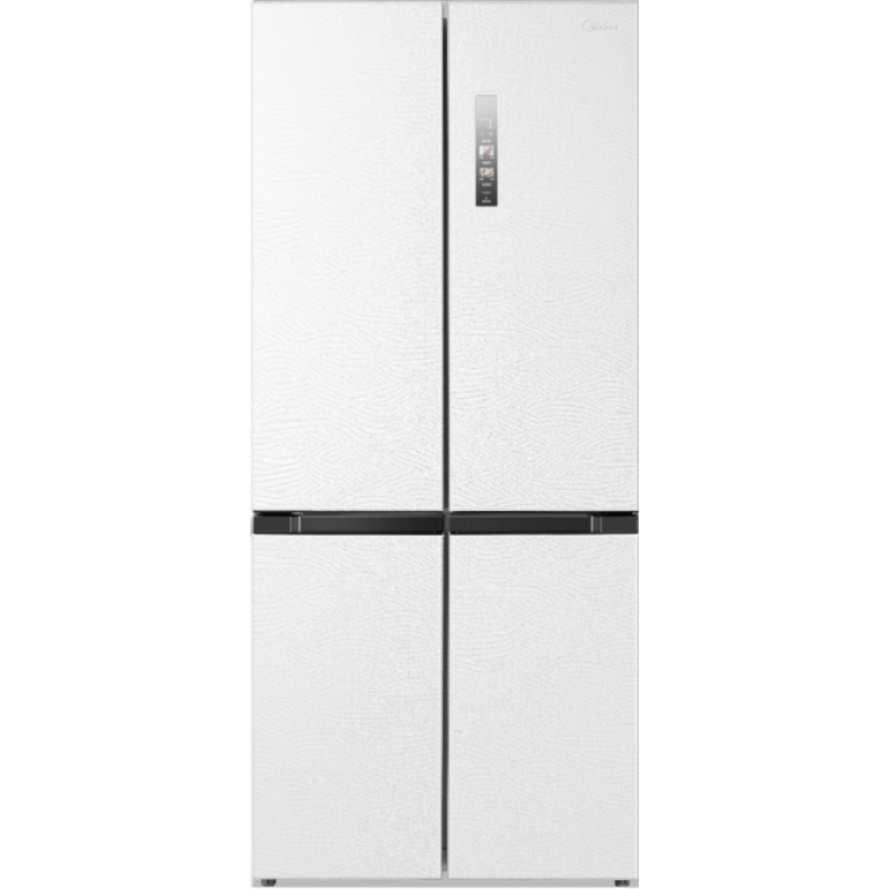美的(Midea)508升双系统双循环一级能效除菌净味大容量家用冰箱BCD-508WSPZM(E)海贝白