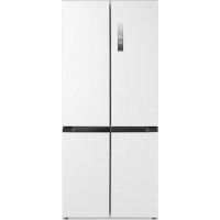 美的(Midea)508升双系统双循环一级能效除菌净味大容量家用冰箱BCD-508WSPZM(E)海贝白
