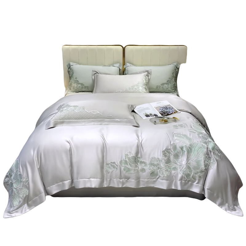 裳心 提花四件套 SXCP-05 藕粉色