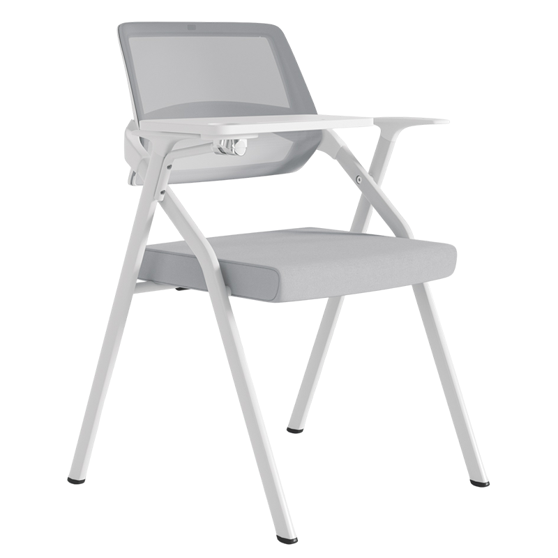 圣斯顿S0802236培训椅带桌板500*580*800mm(张)灰白色