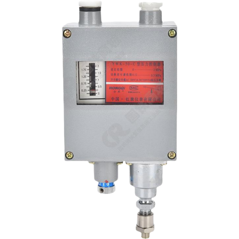 红旗 压力控制表 YWK-50C 0-2 块