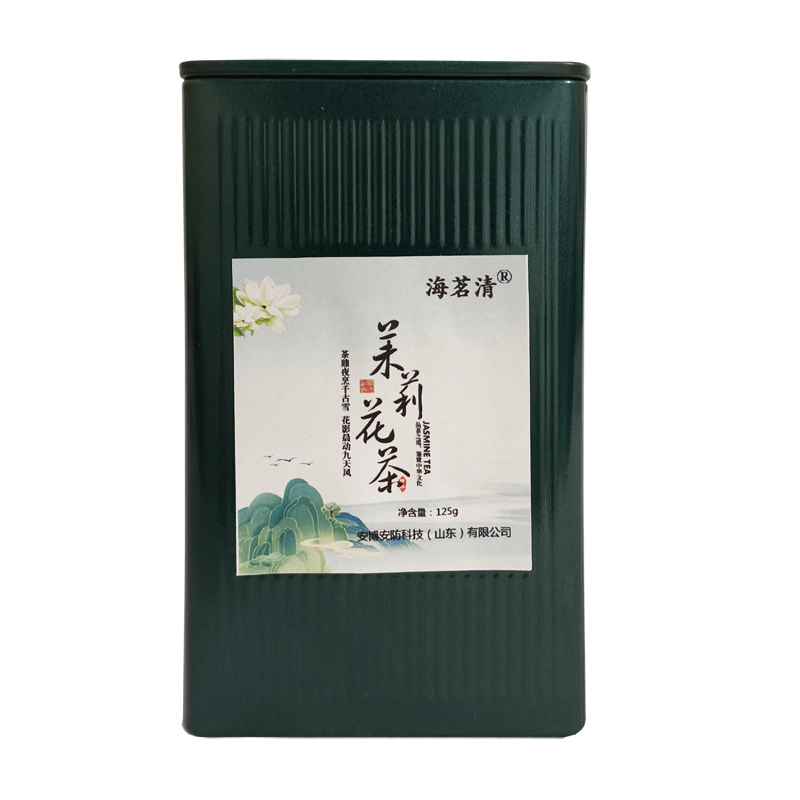 海茗清 茉莉花茶125g 罐