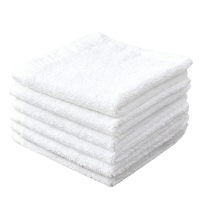 秦泰(Cqint) 纯白方巾 33*33cm (计价单位:组) 全棉 5条装