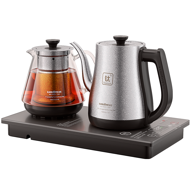 金灶S9钛材烧水壶全自动上水电热水壶泡茶专用茶台烧水煮茶一体机