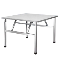 铭思达不锈钢折叠桌