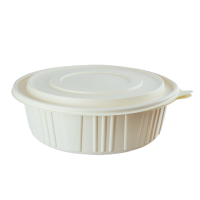 熊晟 可降解打包餐盒 3500ml 100个/箱