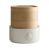 OLAYKS立时竹笼电蒸锅0.8L智能控制持久保温OLK-03-02