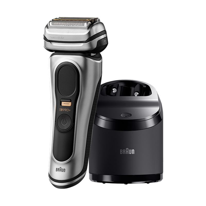 博朗BRAUN 9系9667cc往复式电动剃须刀长续航配智能清洁中心