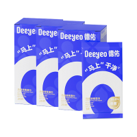 德佑马桶清洁湿巾1片*20包*3盒一巾多用携带方便10020883